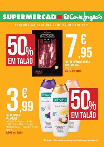 Novo folheto ElCorteIngles 