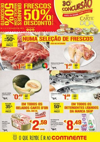 Antevisão folheto Continente 