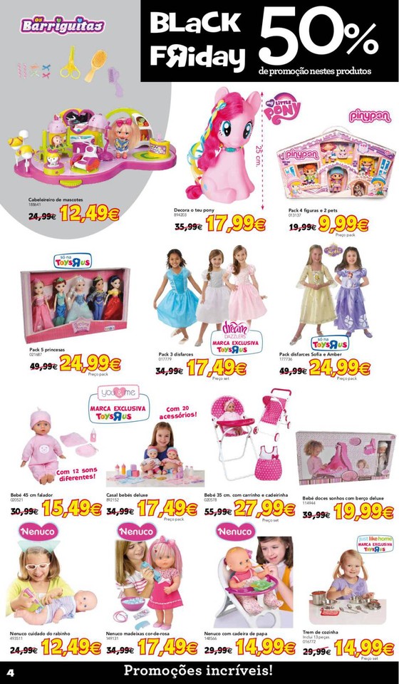 Novo folheto ToysRus Black Friday