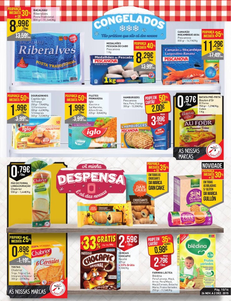 Antevisão folheto Intermarche 26 a 2 dez Antevisão folheto Intermarche