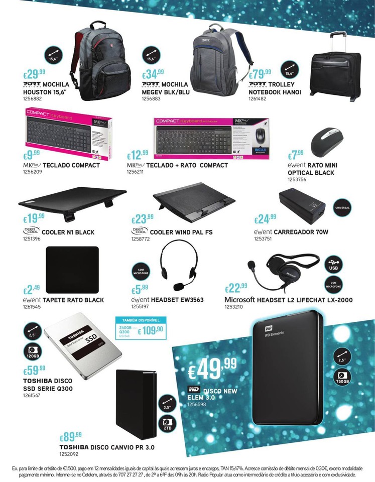 Novo folheto Radio Popular folheto RadioPopular 4a24dez