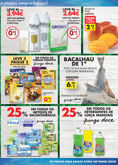 Antevisão folheto Pingo Doce Este Fim de Semana