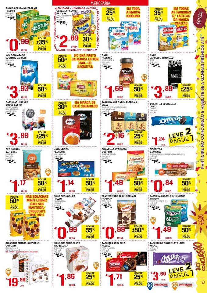 Antevisão folheto Continente 