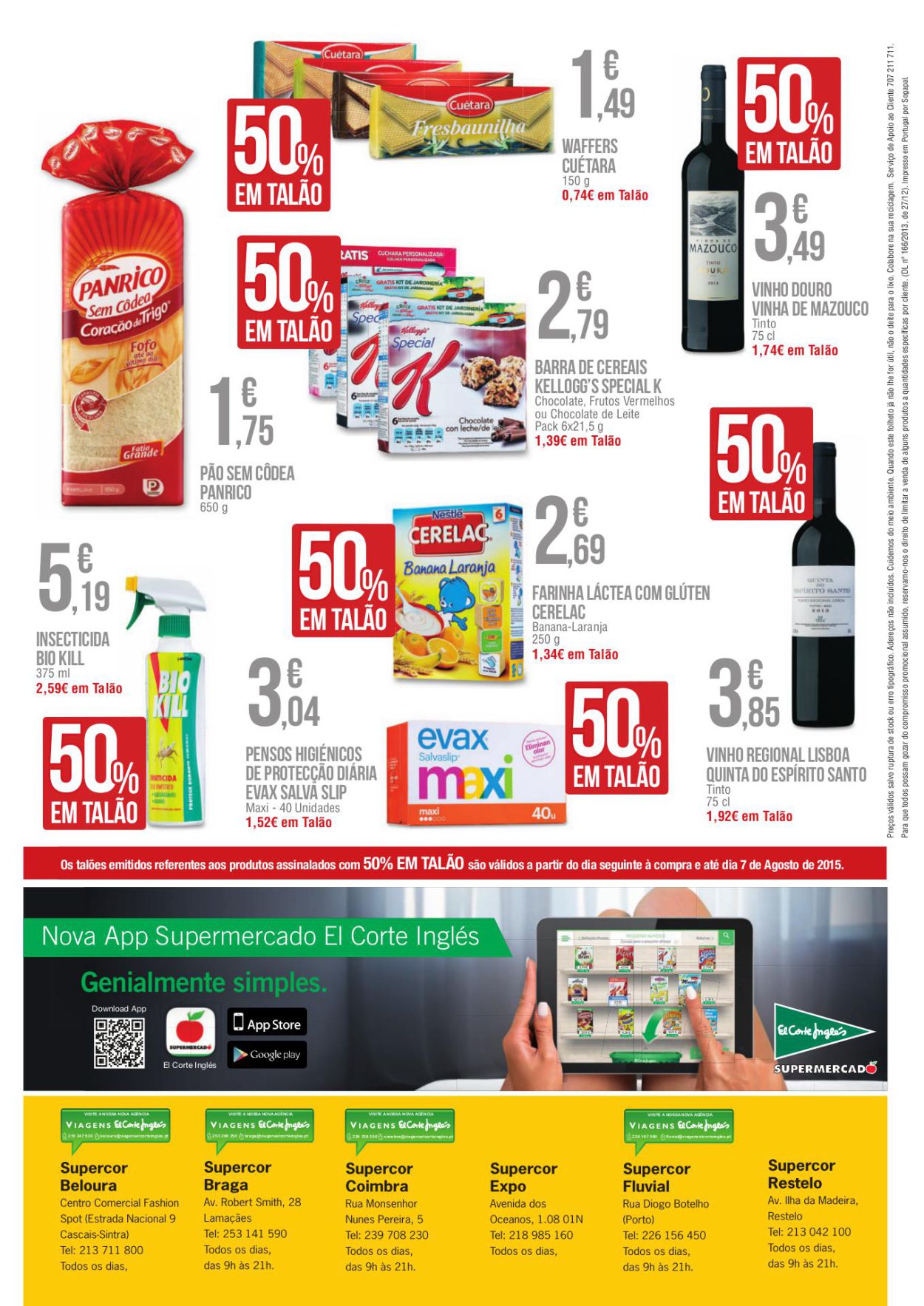 Novo folheto El Corte Ingles  