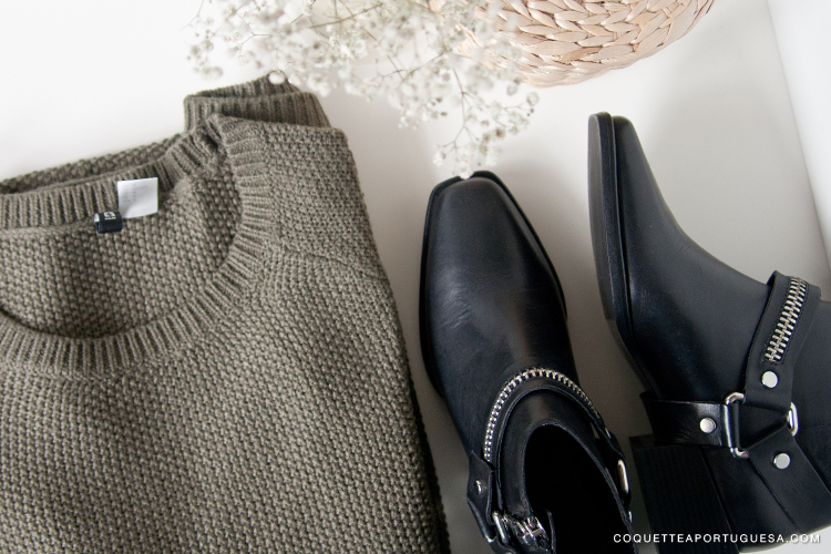 H&M hm zara portugal 2014 winter boots knit roupa 