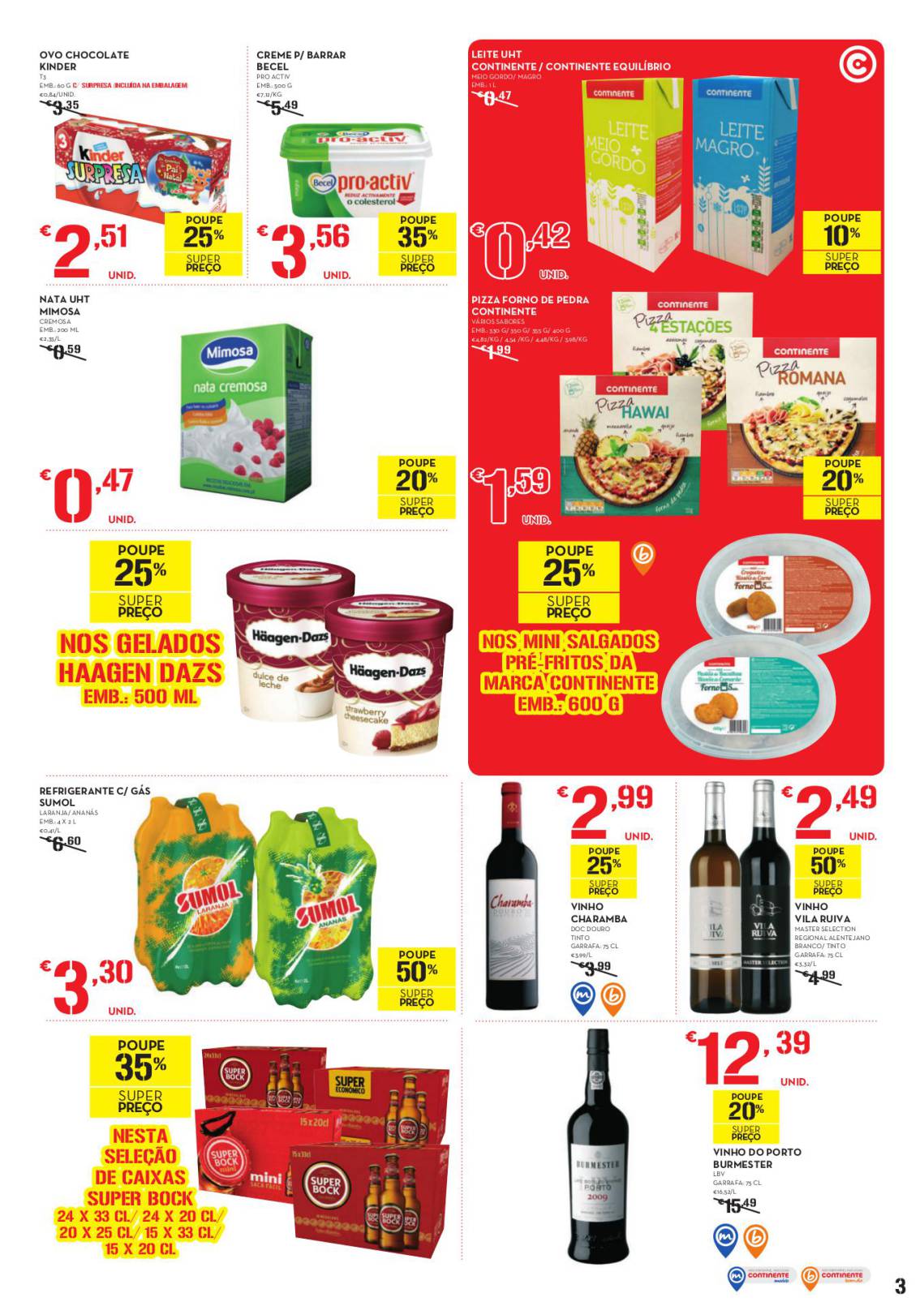 Antevisão folheto Continente out especial fim semana