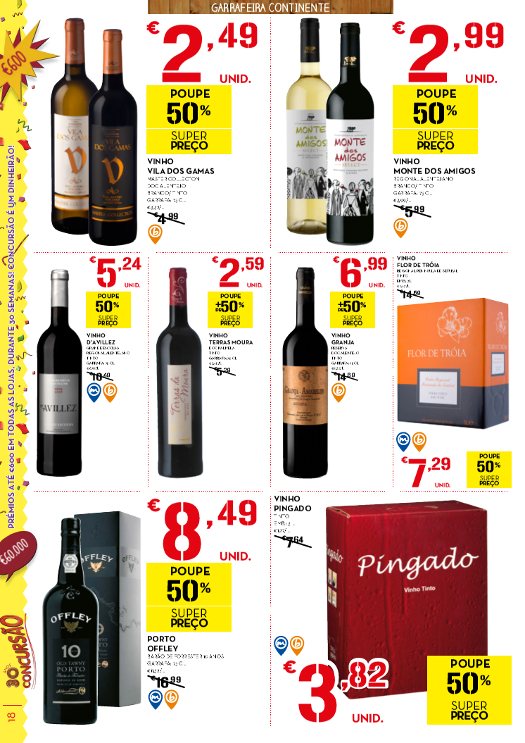 Antevisão folheto Continente Promoções 