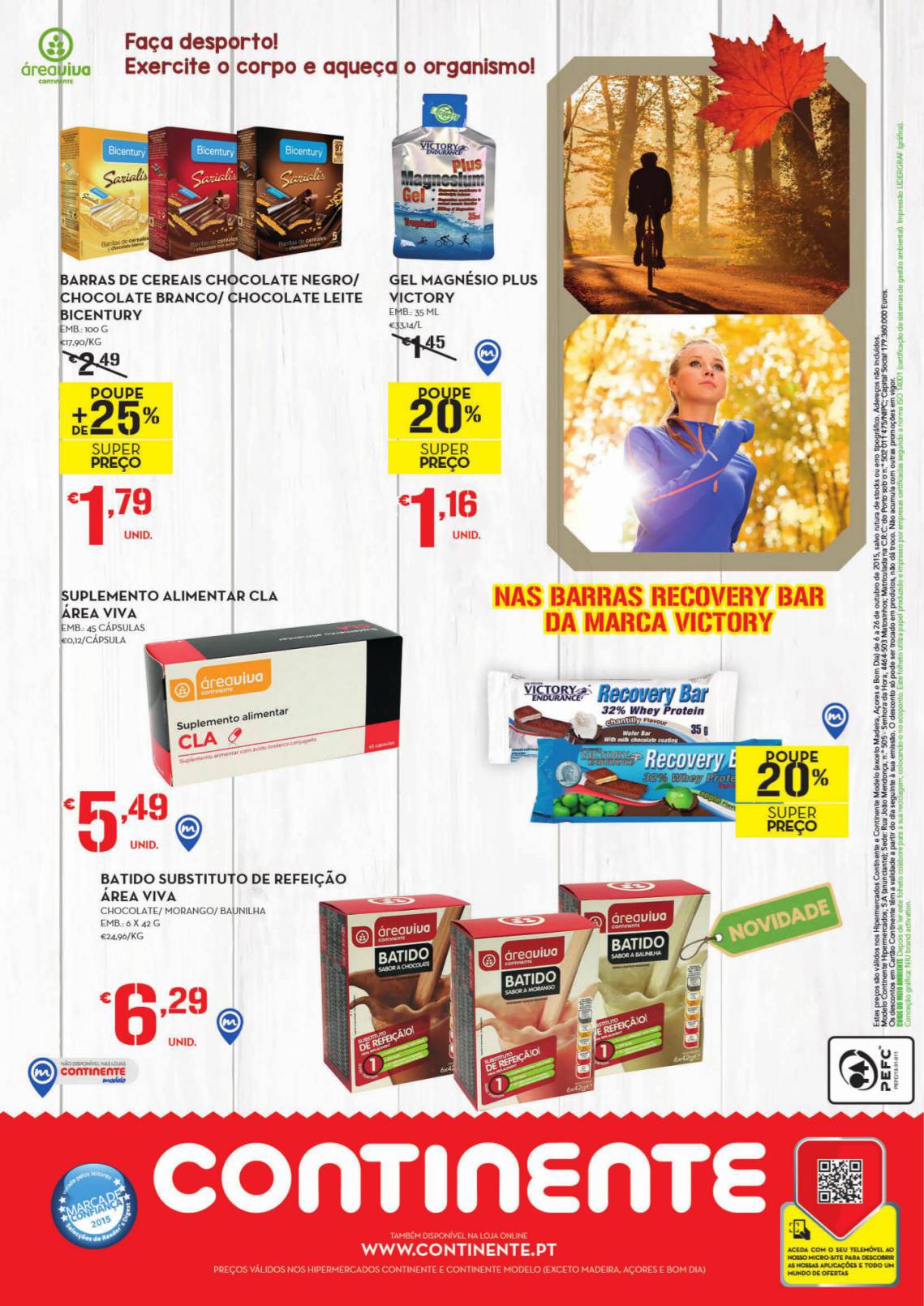 Antevisão folheto Continente especial área viva