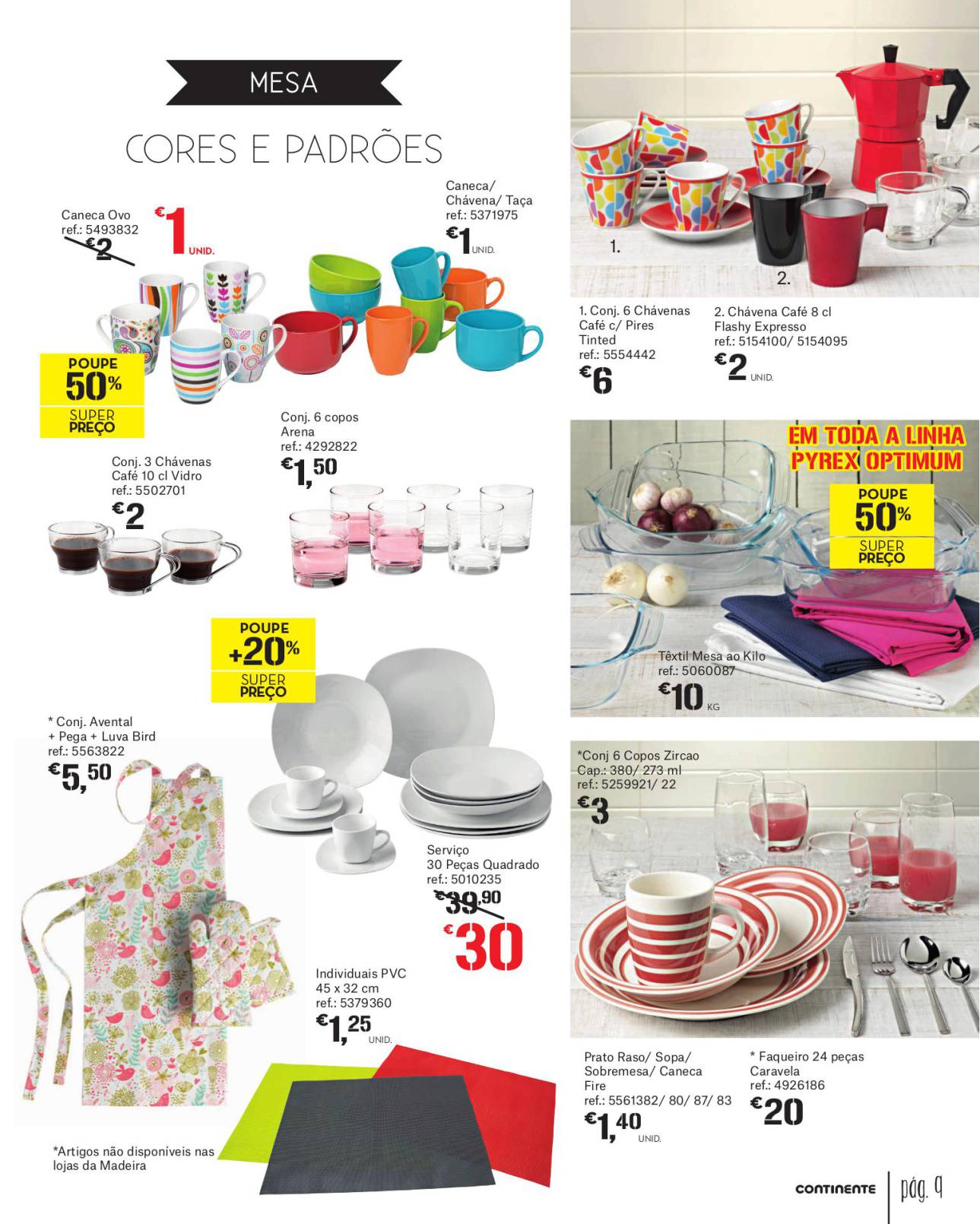 Antevisão folheto Continente especial Kasa outono