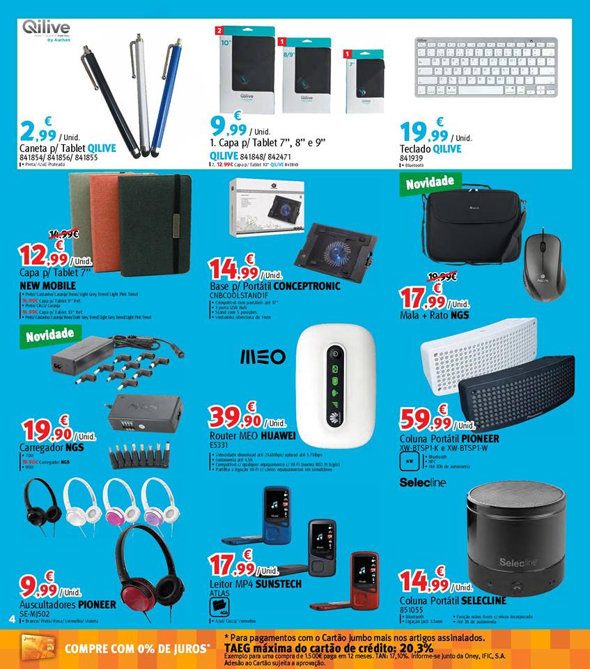 Novo folheto Jumbo Box 