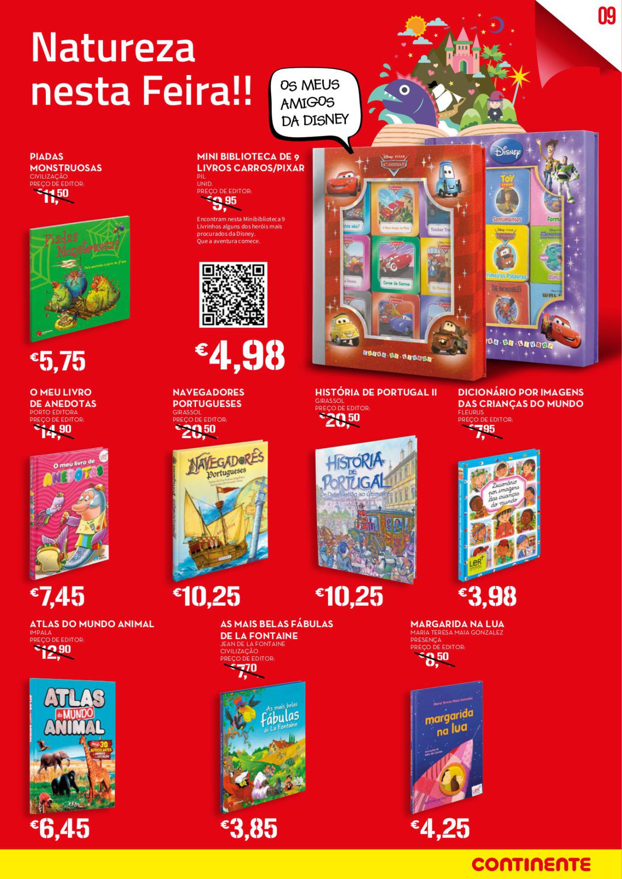 Antevisão folheto Continente  