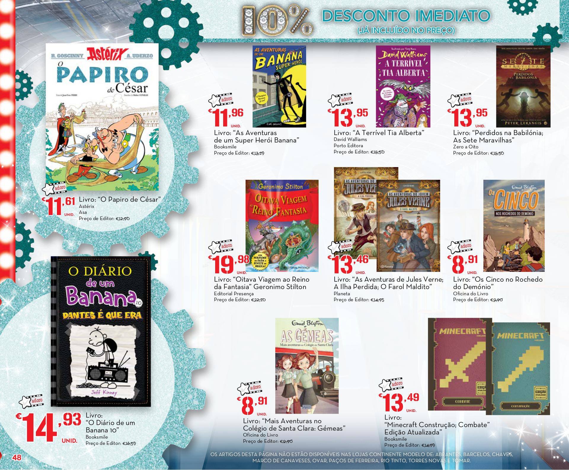 Novo folheto Continente especial brinquedos 