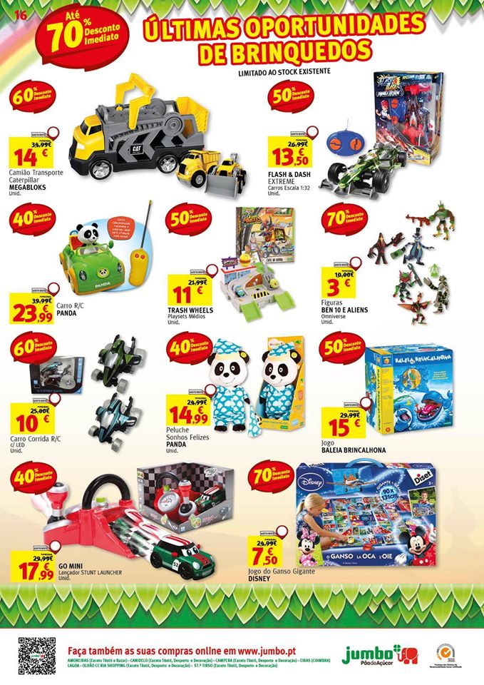 Novo folheto promoções Jumbo 11a24dez