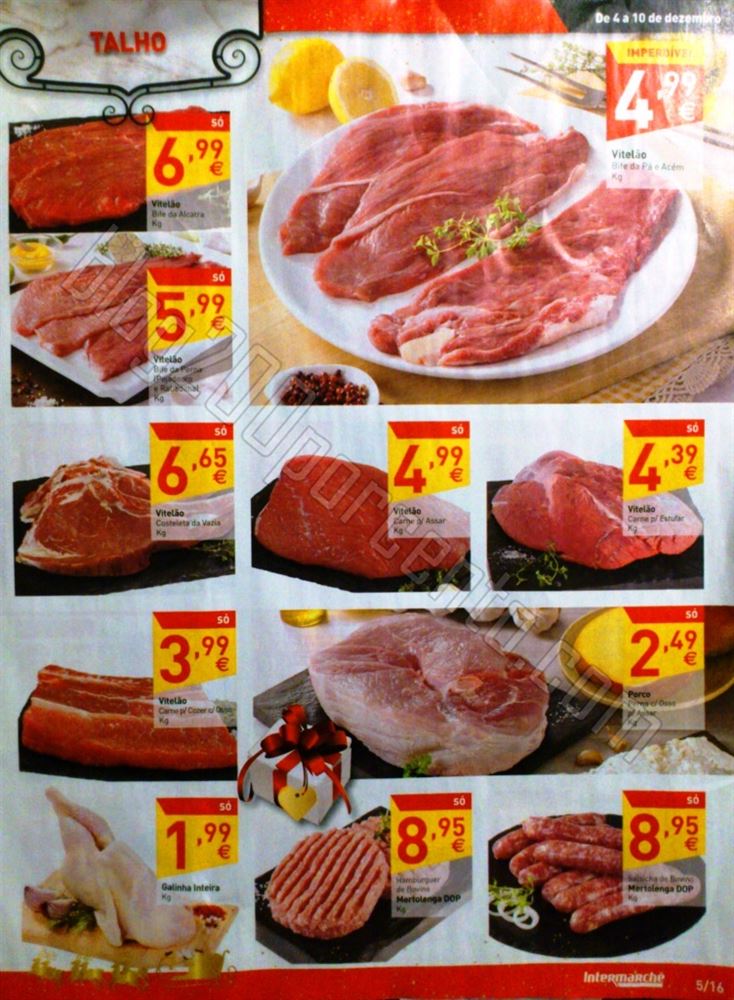Antevisão folheto promoções Intermarche 4a10dez