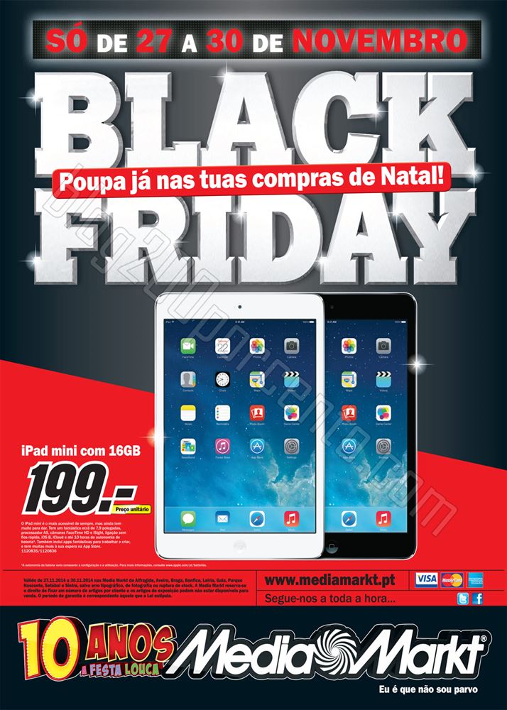 Antevisão Folheto Black Friday MEDIA MARKT Promoções de 20 a 25