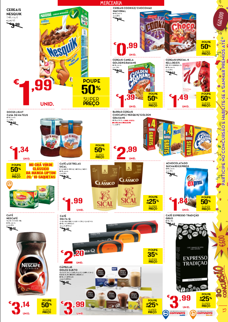 Antevisão folheto Continente Promoções 