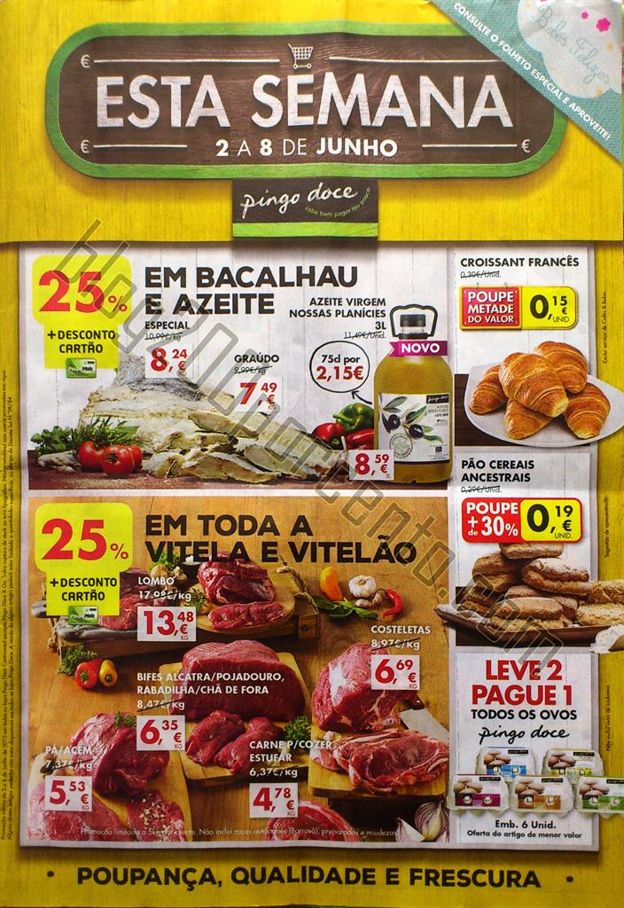 Antevisão Folheto PINGO DOCE Promoções de 2 a 8