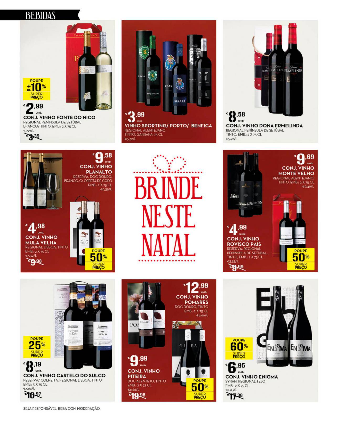 Antevisão folheto Continente especial Natal