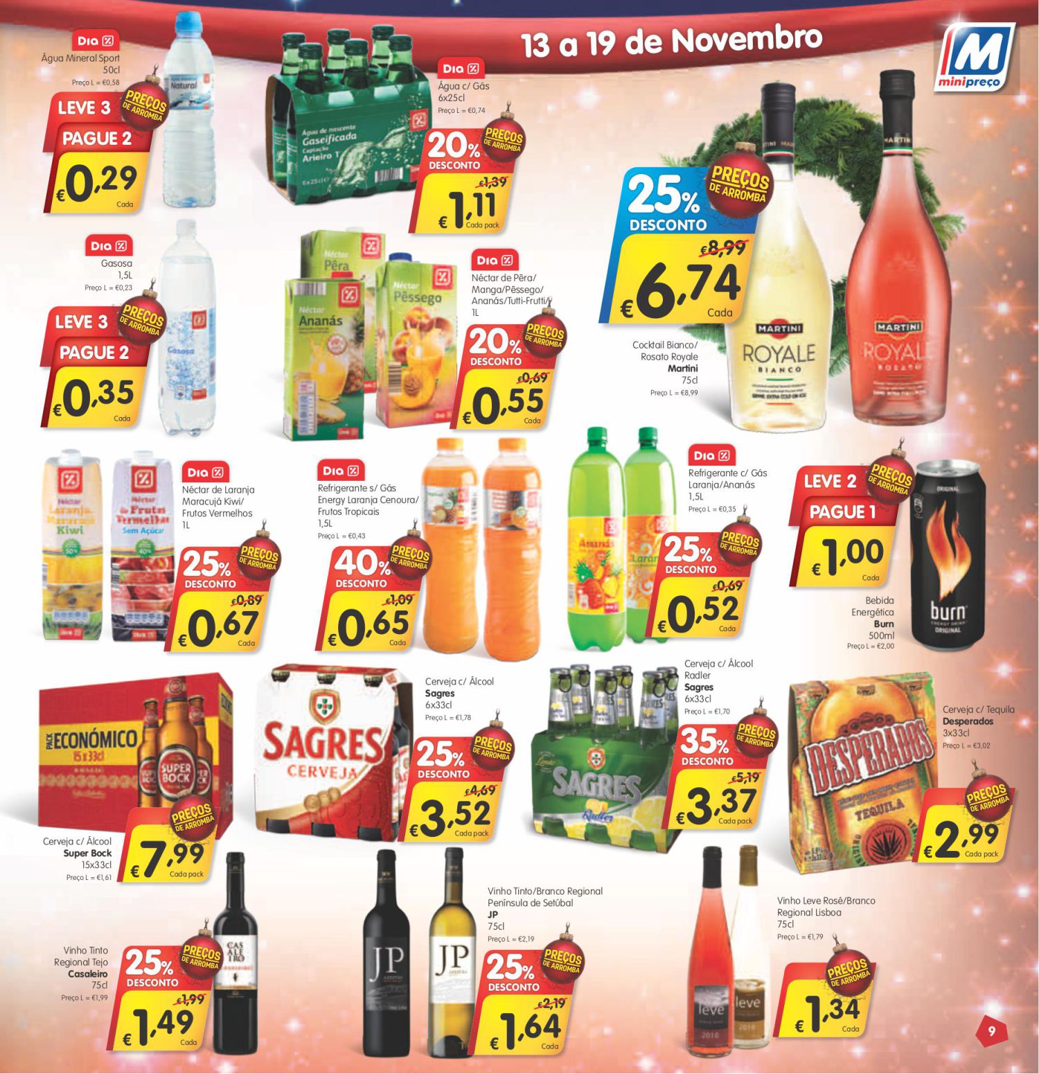 Antevisão promoções Minipreço 13a19nov