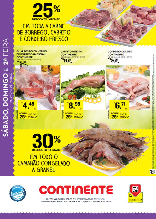 Novo folheto Continente  