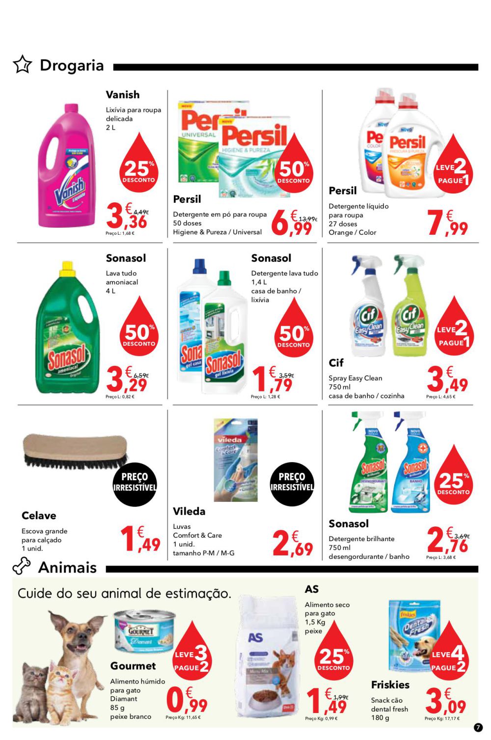 Antevisão folheto Clarel 