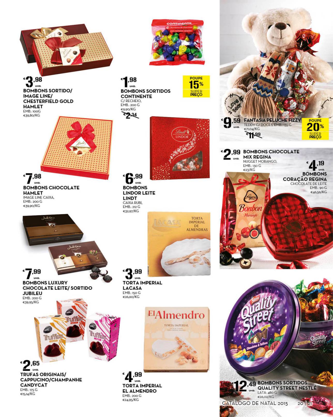 Antevisão folheto Continente especial Natal