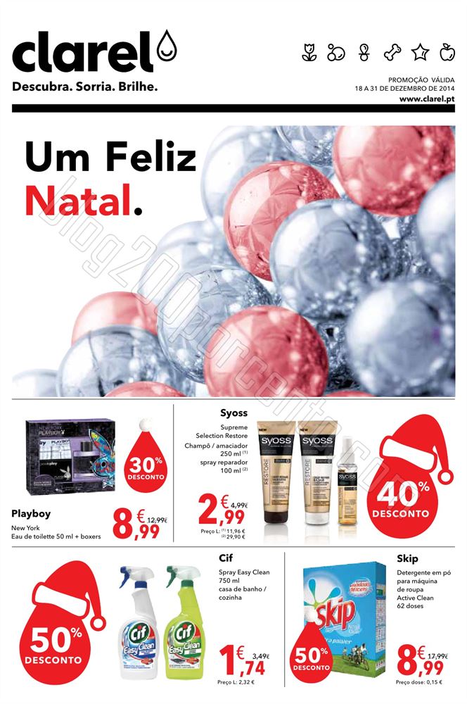 Antevisão folheto Clarel 