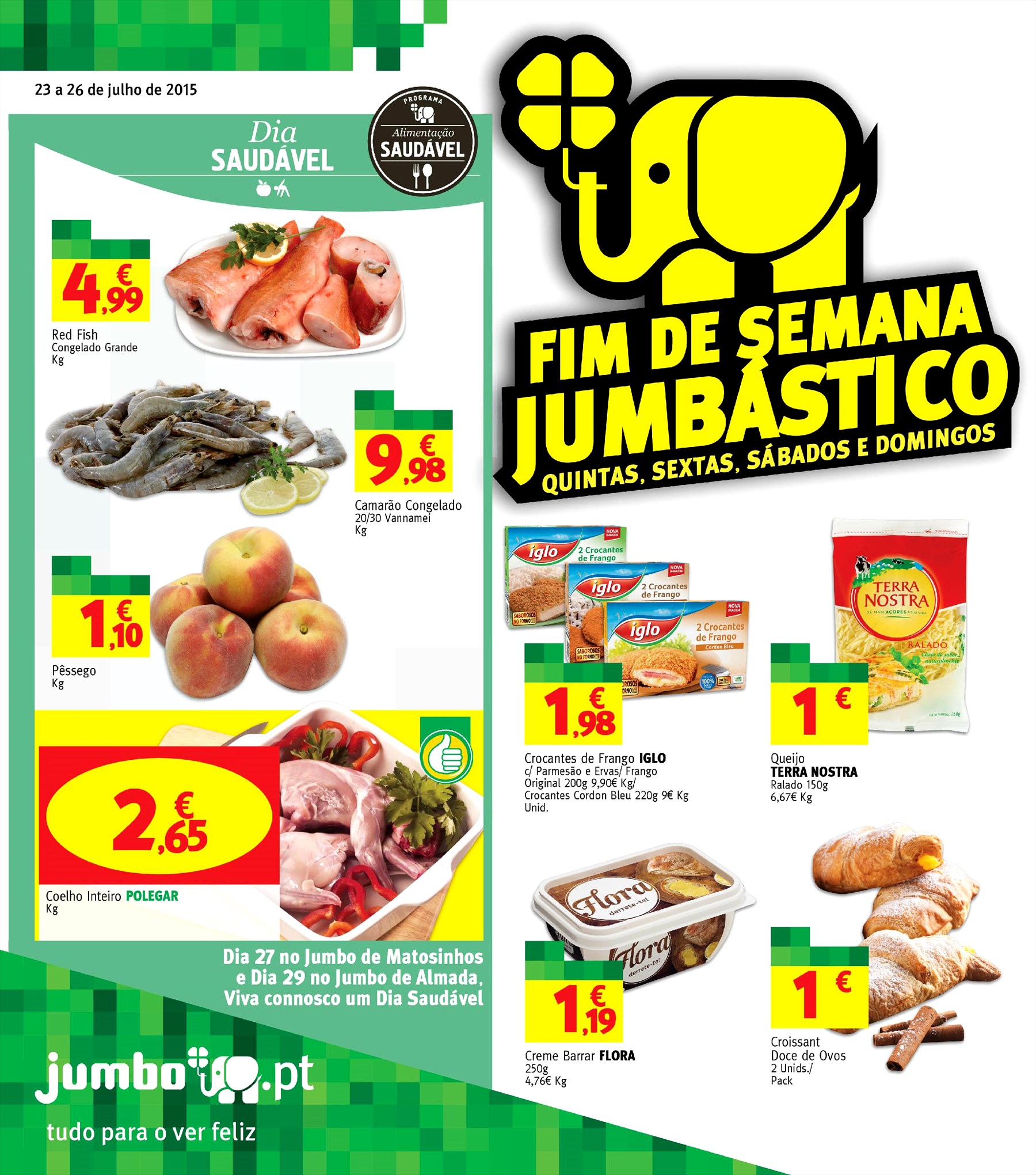 Folheto Jumbo Fim de Semana Jumbástico