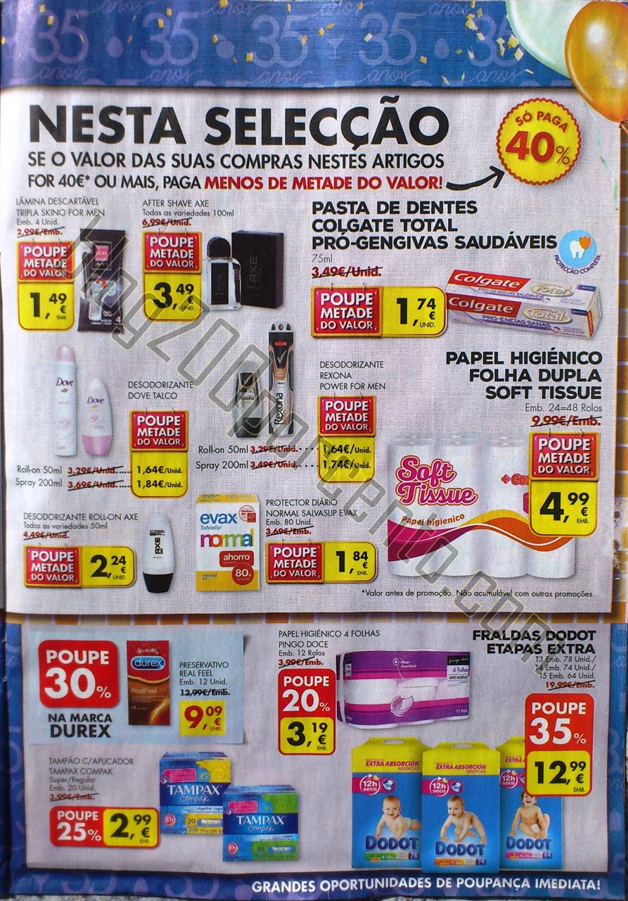 Antevisão folheto Pingo Doce