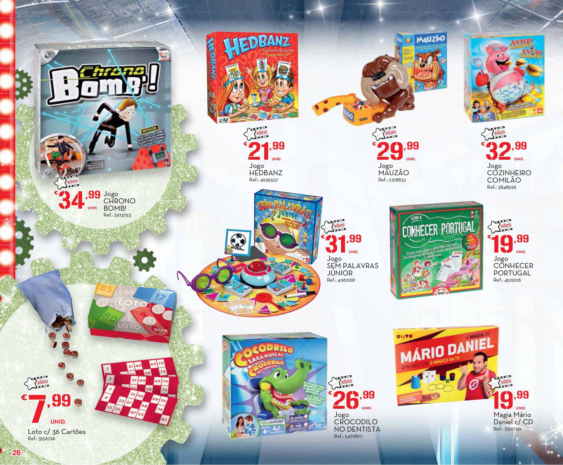 Antevisão folheto Continente especial brinquedos ilha da Madeira