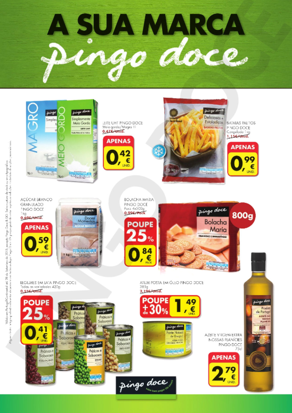 Novo folheto até28set marca Pingo Doce