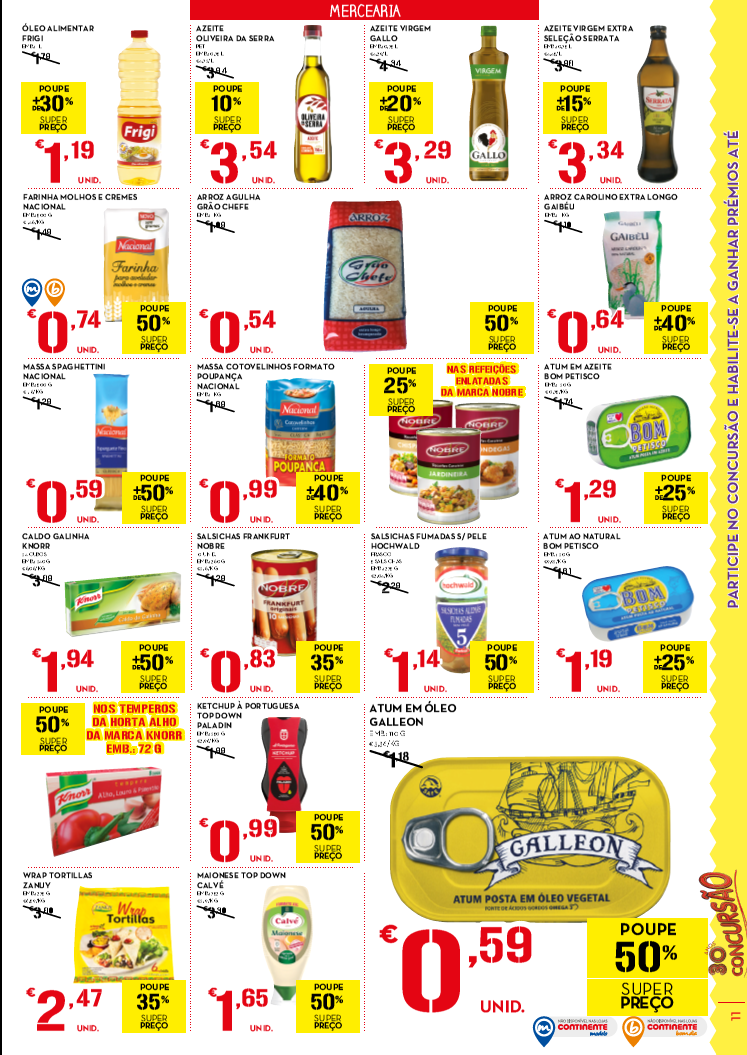 Antevisão folheto Continente Promoções 